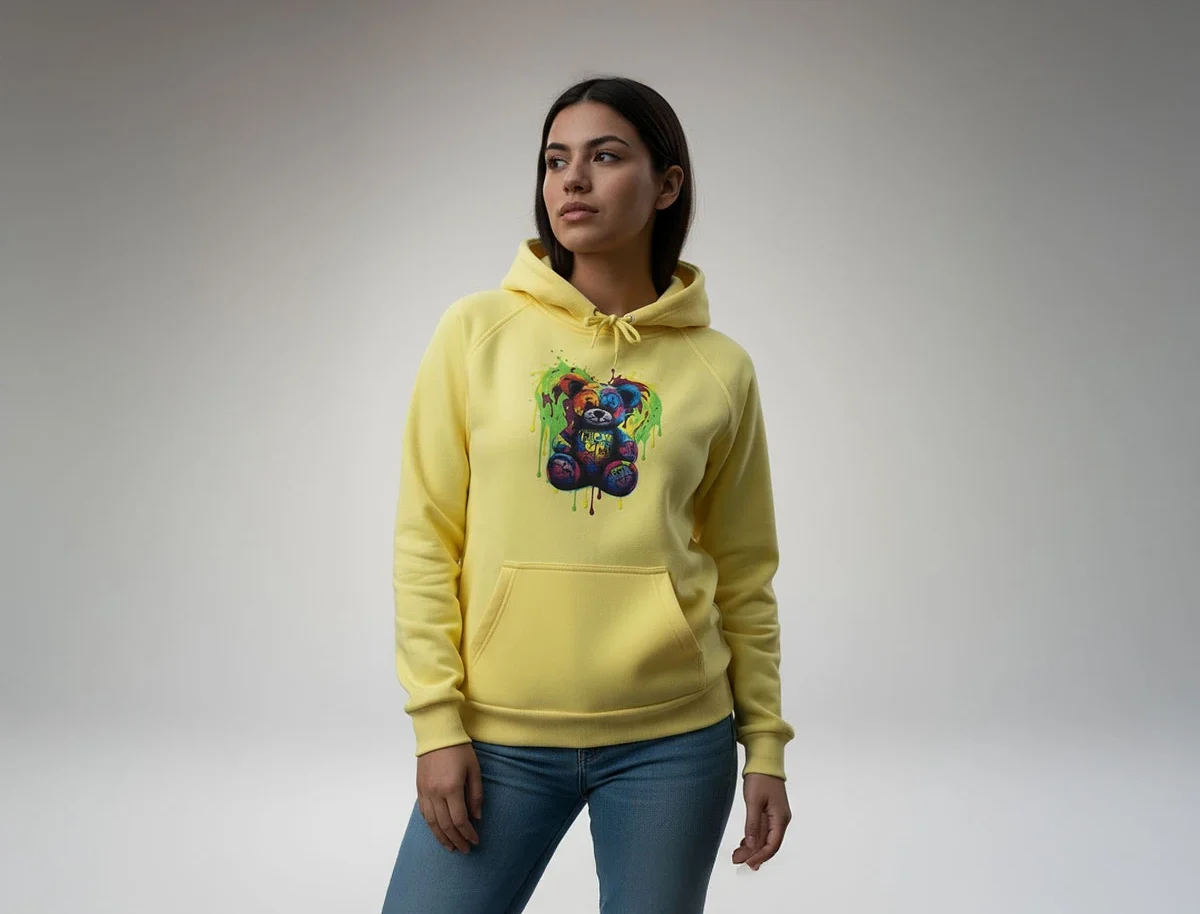 Buzo ‘Urban Teddy’ con Estampado de Oso